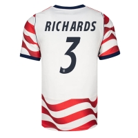 Camiseta Estados Unidos Chris Richards #3 Primera Equipación Replica Mundial 2026 mangas cortas